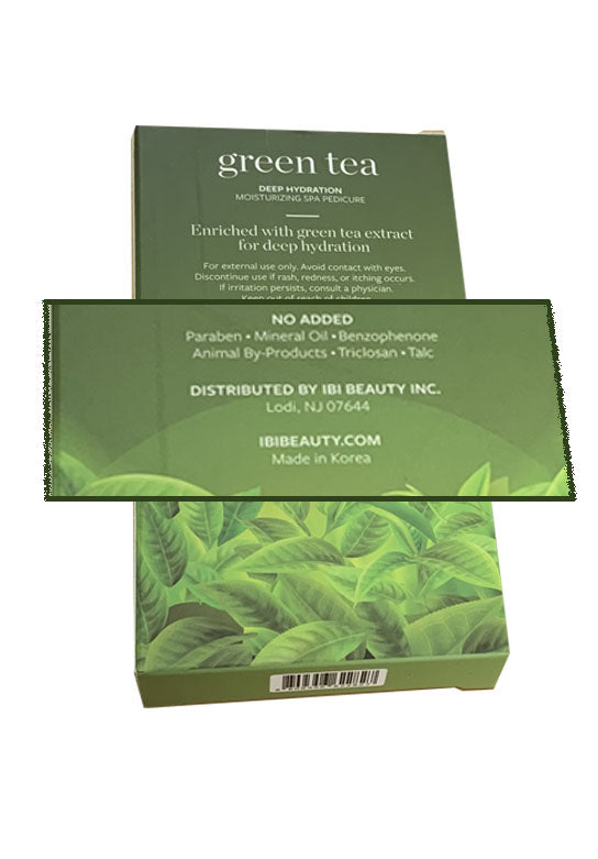 Deep hydration 3 in 1 green tea spa set