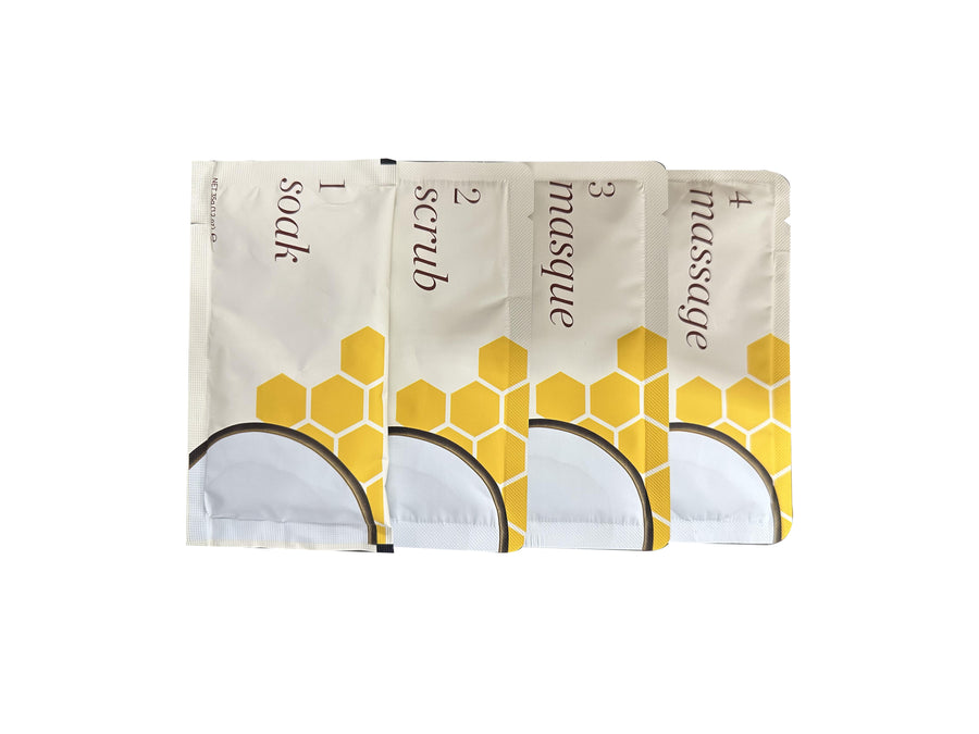 Deep hydration 4 in 1 cocohoney spa set