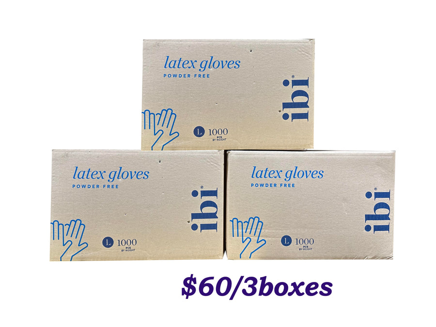 Latex gloves(Large)