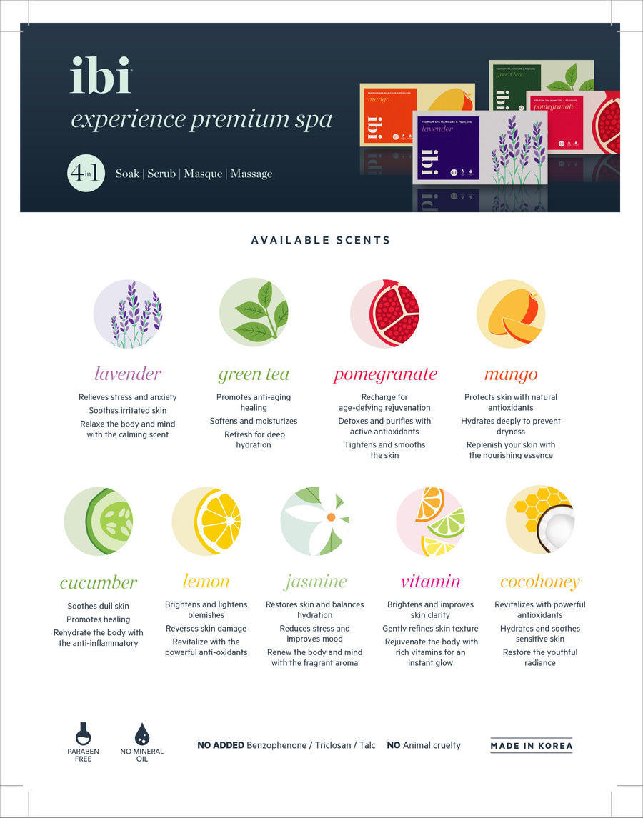 Matt Laminated Spa Menu (8.5