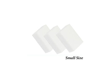 Disposable white mini buffer